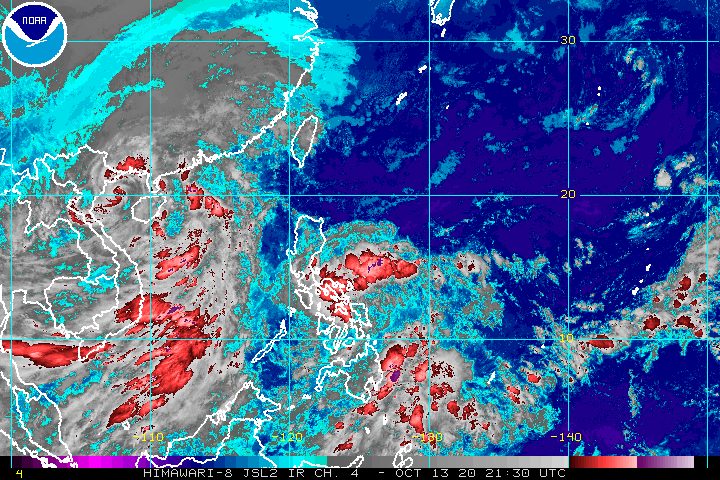 Tropical Depression Ofel makes landfall in Eastern Samar