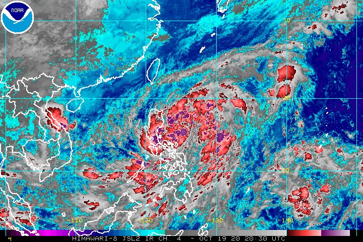 Tropical Depression Pepito slightly accelerates toward Northern, Central Luzon