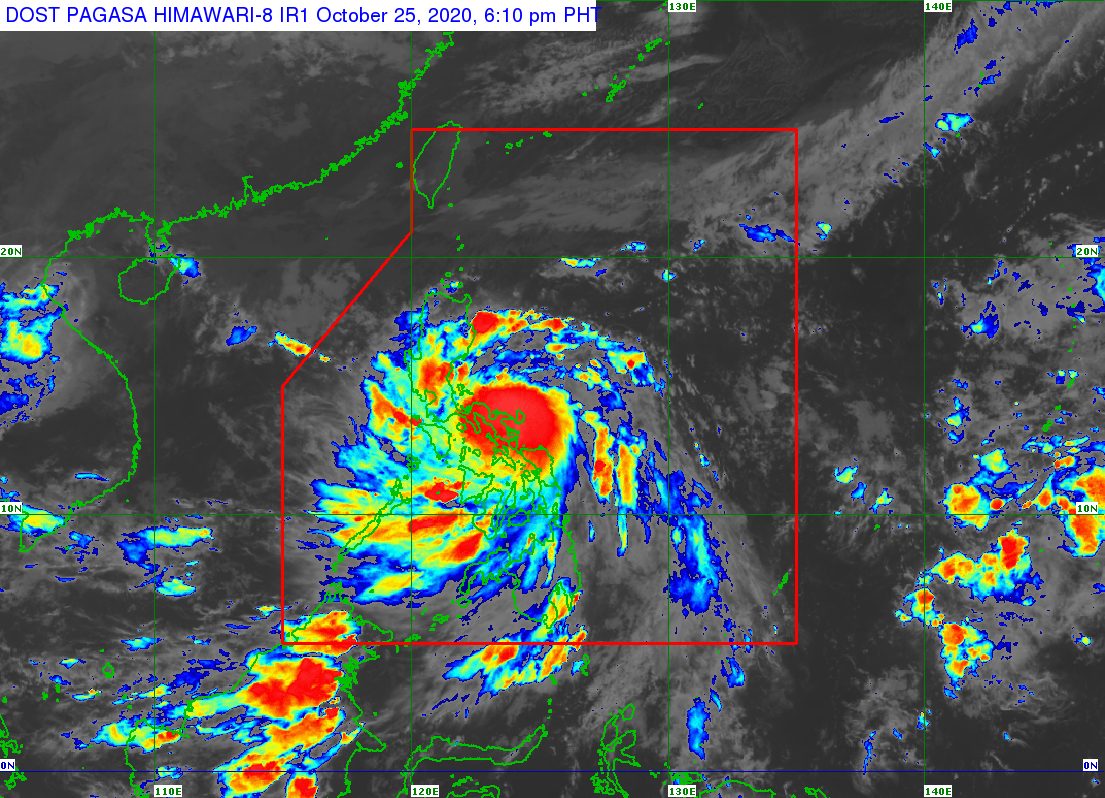 Typhoon Quinta makes landfall twice in Albay