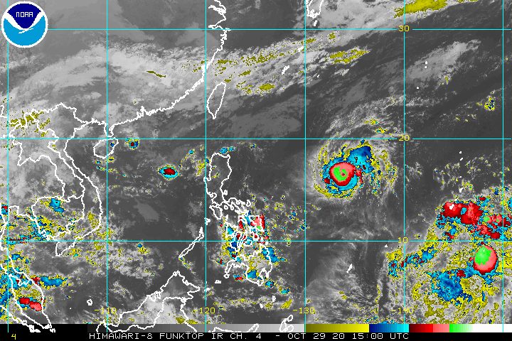 Rolly rapidly intensifies into typhoon after entering PAR