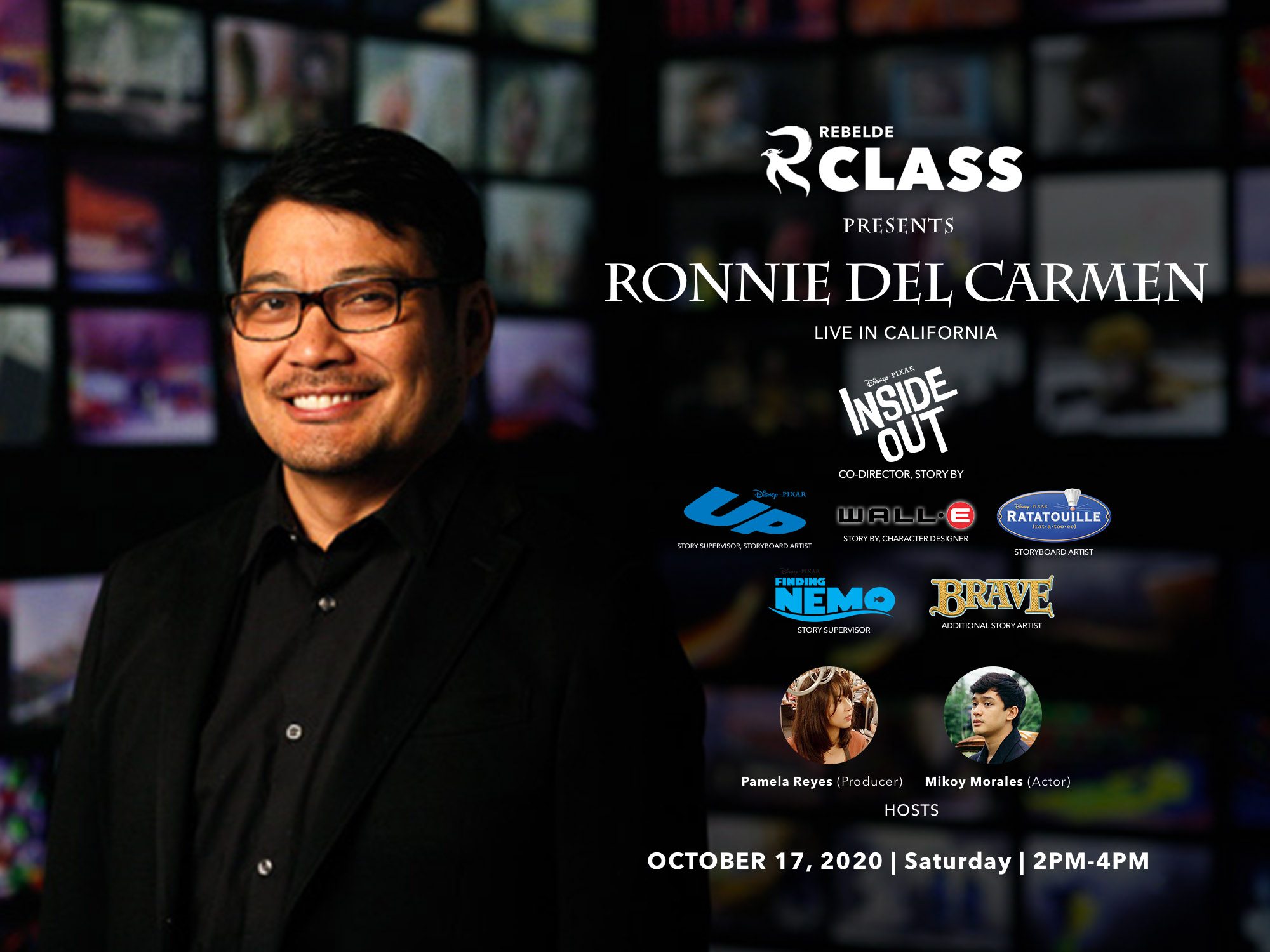 Filipino Pixar director to helm Rebelde online filmmaking class