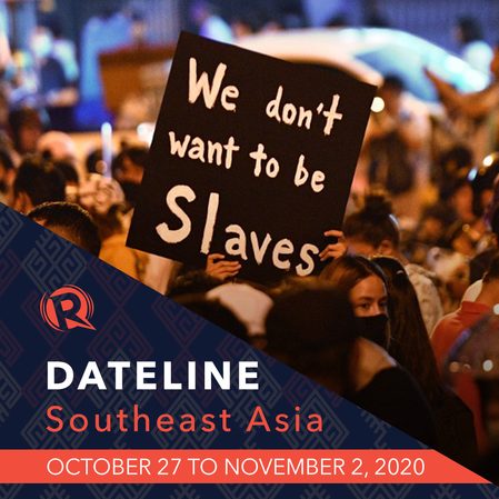 Dateline Southeast Asia – October 27 to November 2, 2020