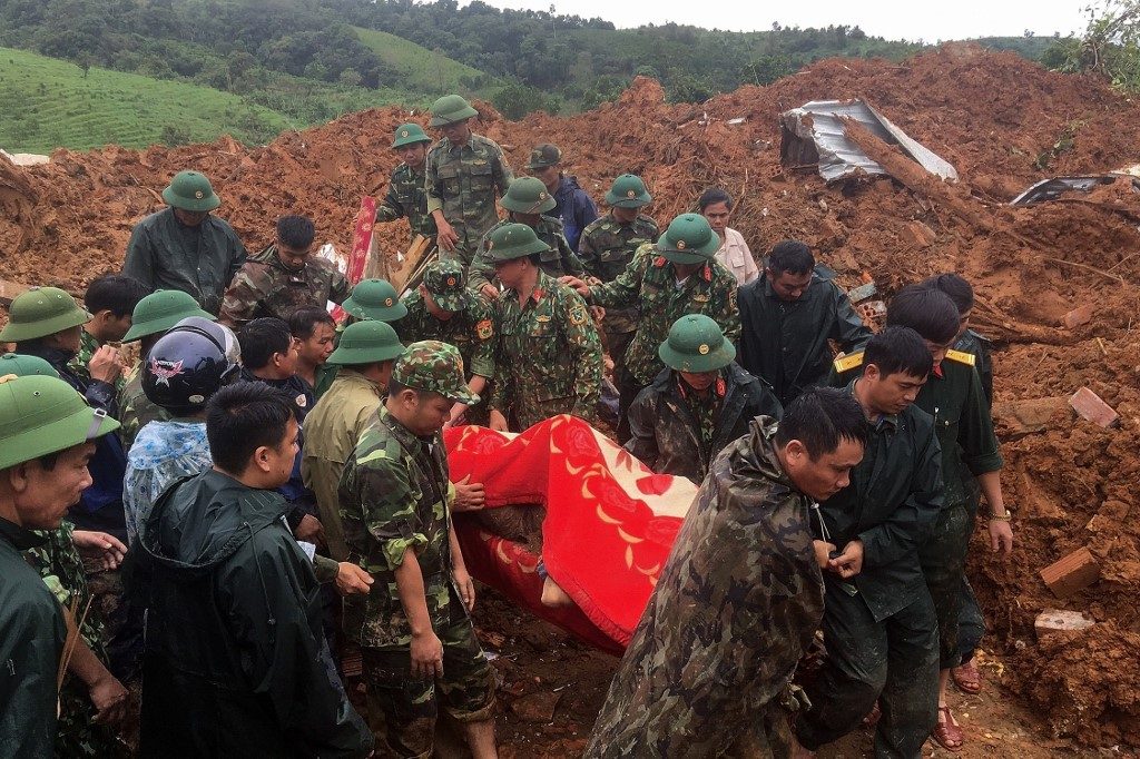 11 soldiers dead, 11 missing in Vietnam after second big landslide in days
