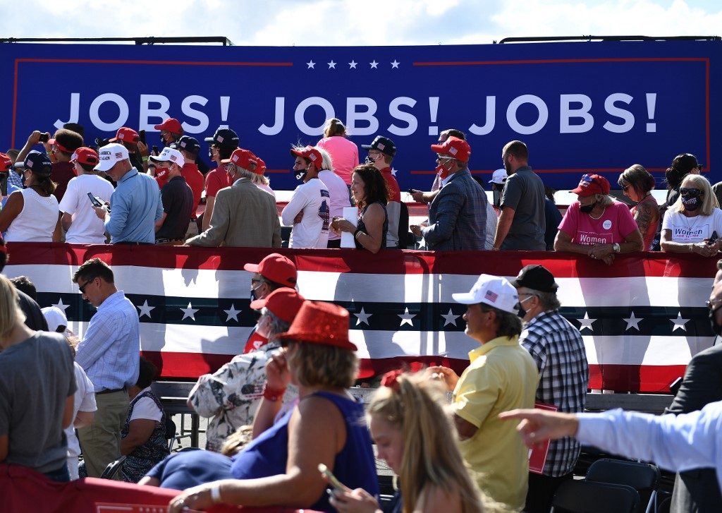 US sees dire jobs trends as unemployment falls to 7.9% in September 2020
