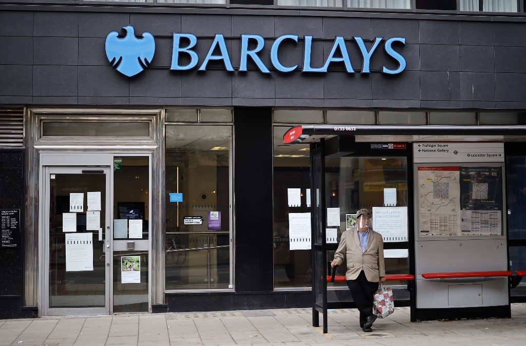 Barclays bank rebounds into quarterly net profit
