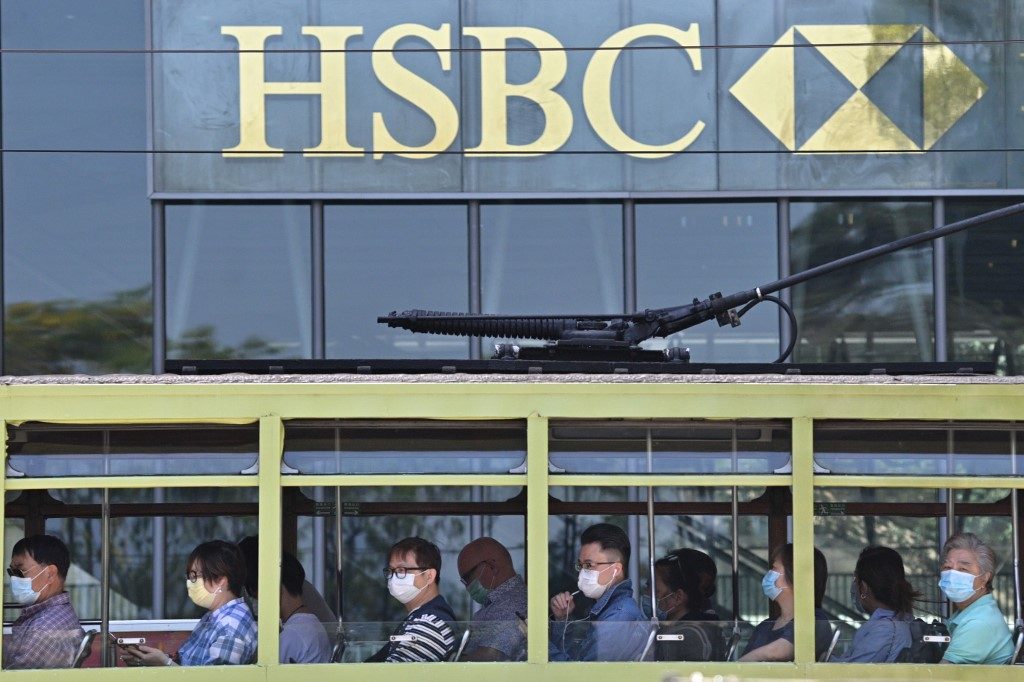 HSBC reports lighter-than-expected profit fall in Q3 2020