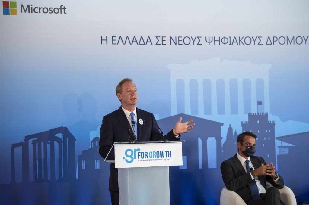 Greece, Microsoft announce $1.2 billion cloud investment