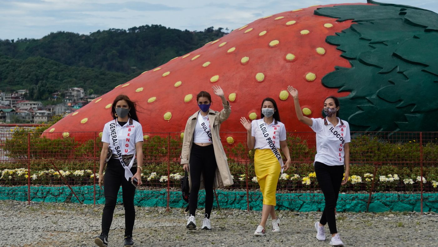 LOOK: Miss Universe Philippines 2020 candidates tour Baguio