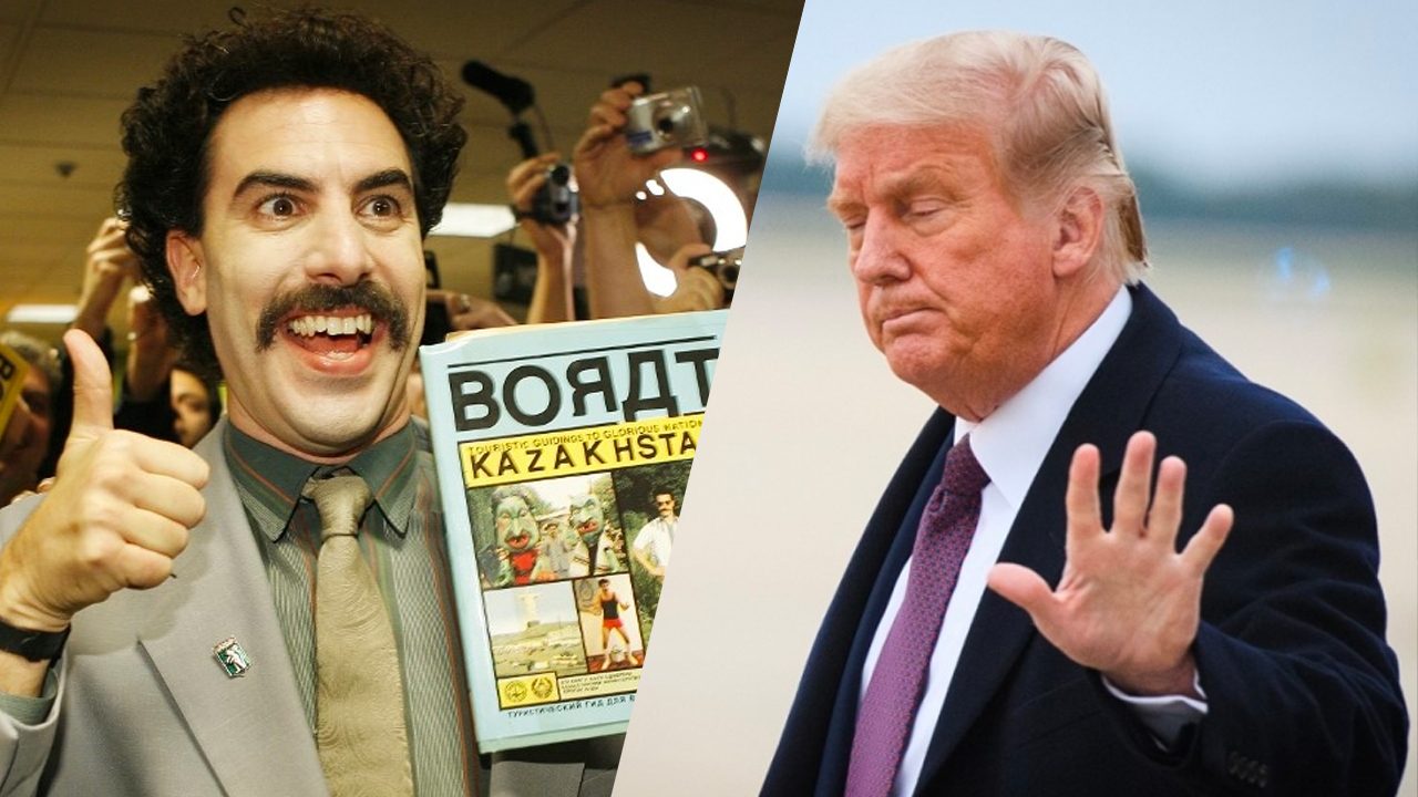 Trump no fan of ‘Borat’ creator Sacha Baron Cohen