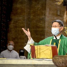 Cardinal Tagle surprises Filipinos, says Mass after COVID-19 recovery