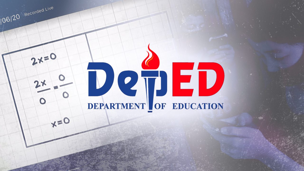 Uh-oh: DepEd in hot water again for error in math equation aired on TV