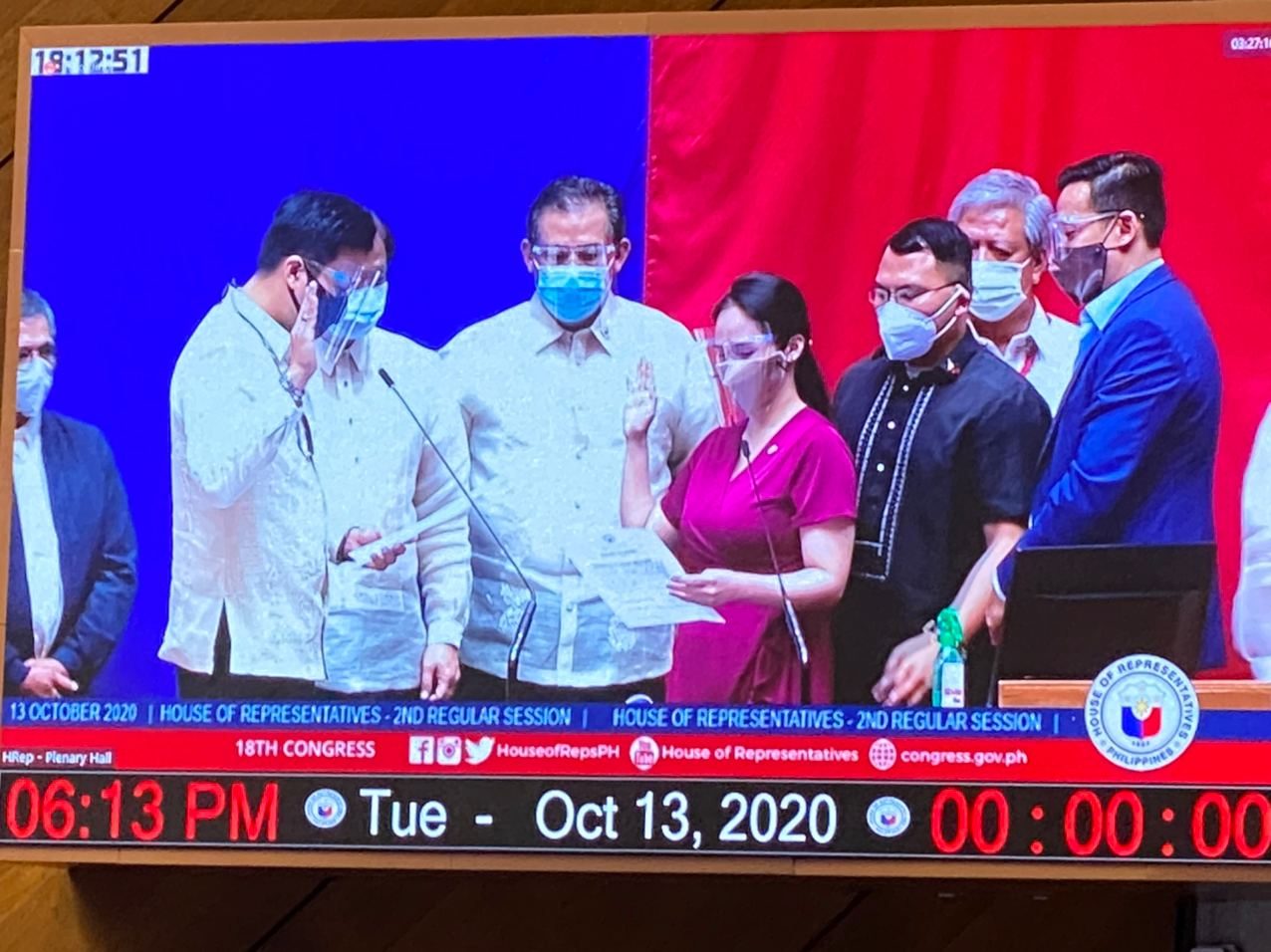 Controversial Ducielle Cardema of Duterte Youth joins House session