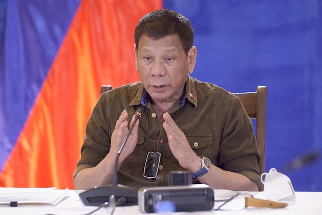 Duterte orders DOJ to probe corruption ‘in entire government’