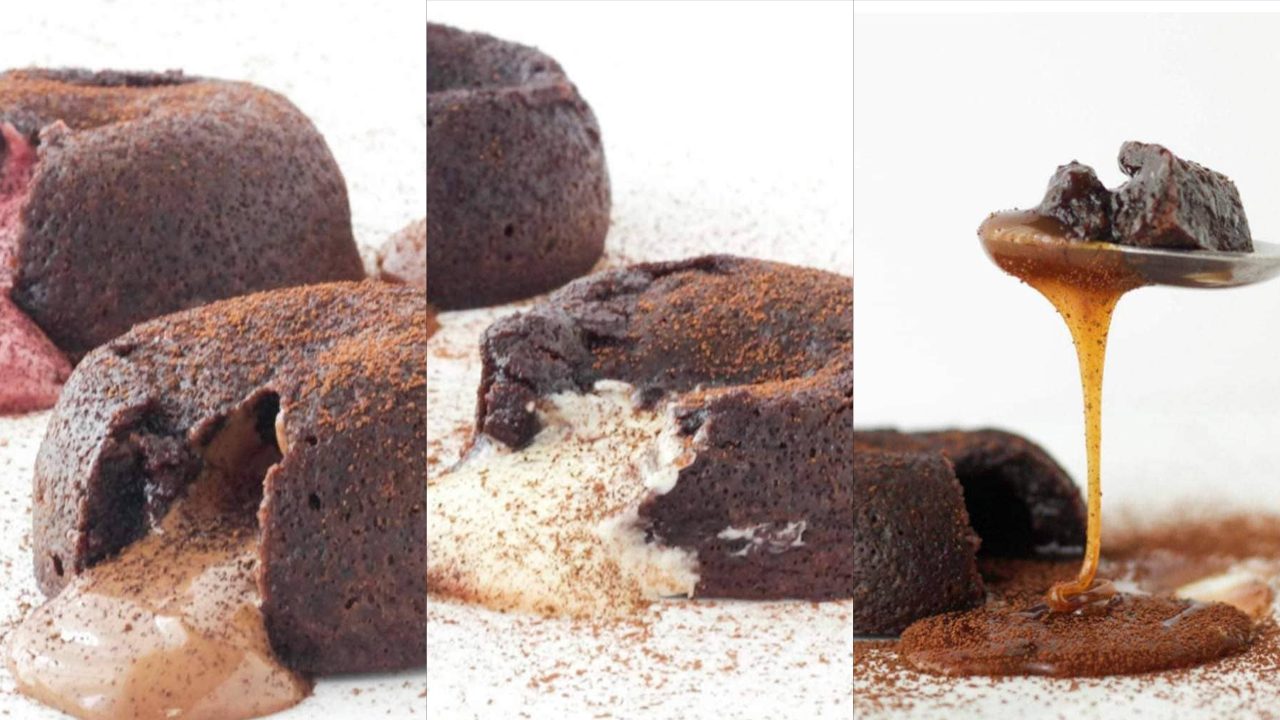 Get molten lava cake delivered in 4 flavors
