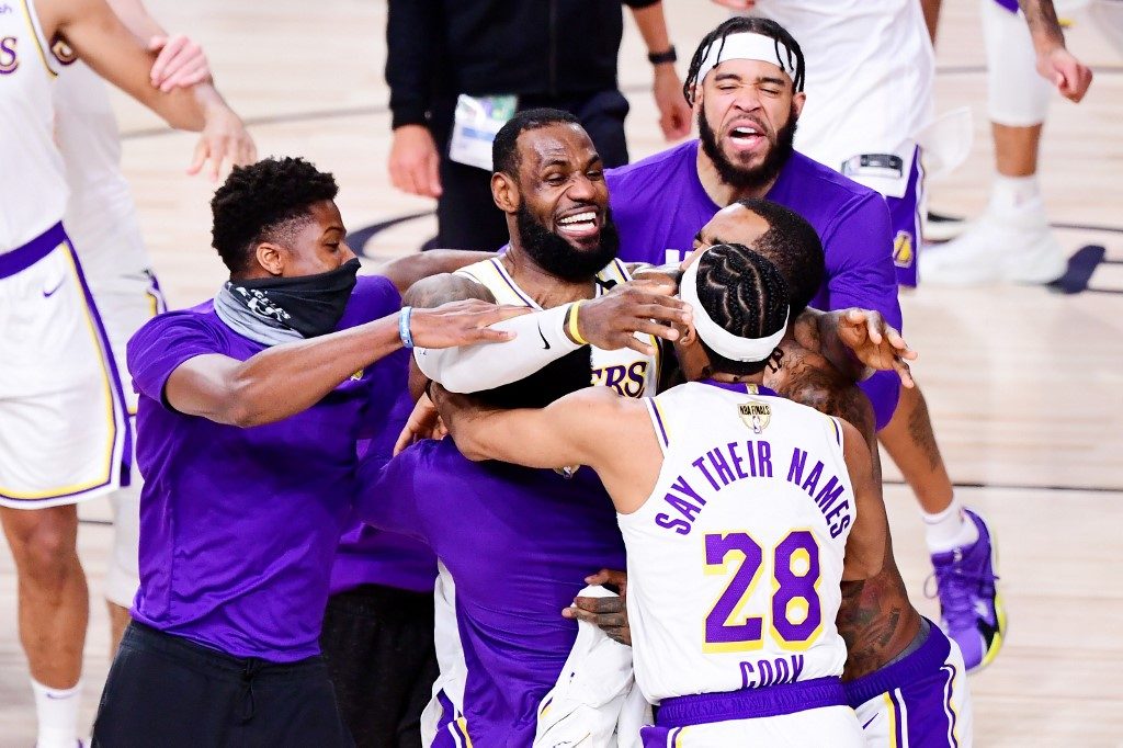 LeBron James crowned Finals MVP as Lakers end NBA title drought