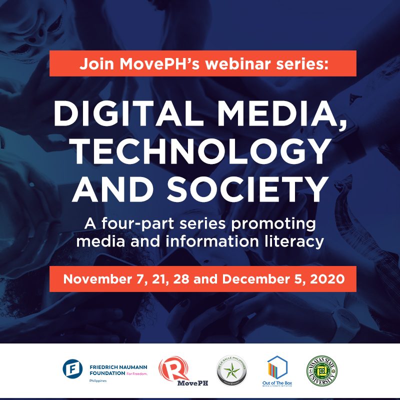 Rappler launches webinar series on digital media, technology and society