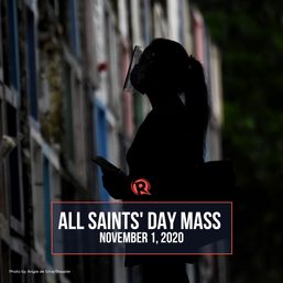 WATCH: All Saints’ Day Mass 2020