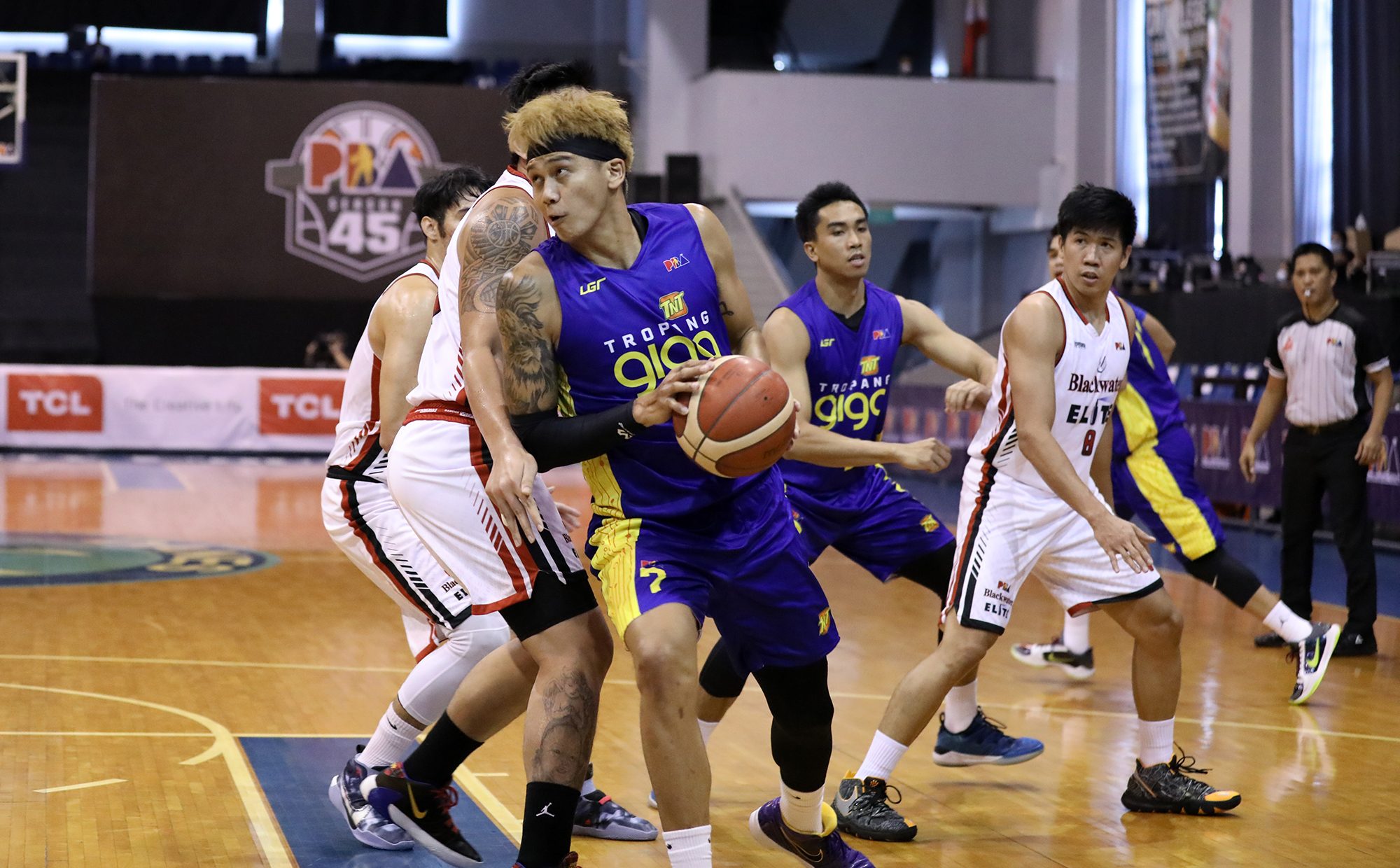 TNT routs Blackwater, stays perfect in 5 outings