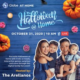 Join The Arellanos for a spooky Halloween party at home