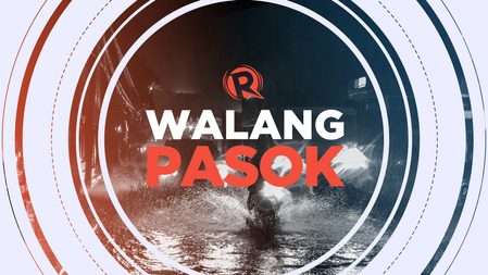 #WalangPasok: Class suspensions, Monday, April 11, 2022