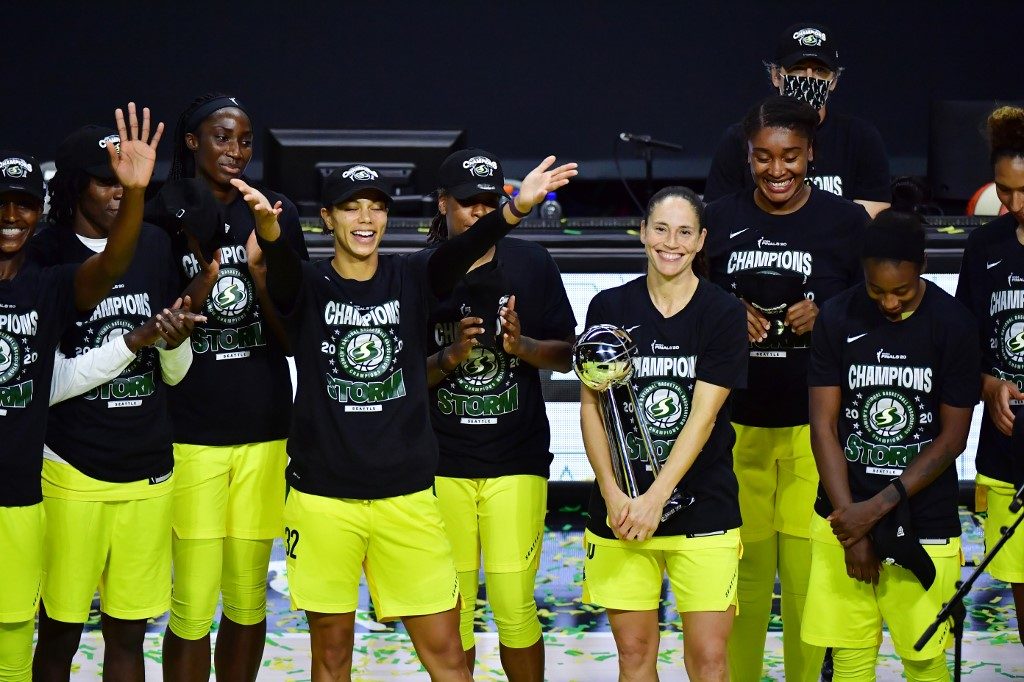 Storm sweep Aces to capture 4th WNBA championship