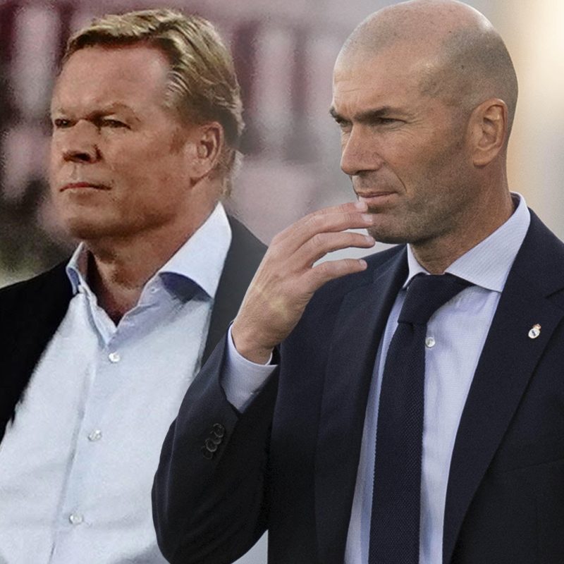 Koeman vs Zidane: ElClasico legends battle from the sidelines