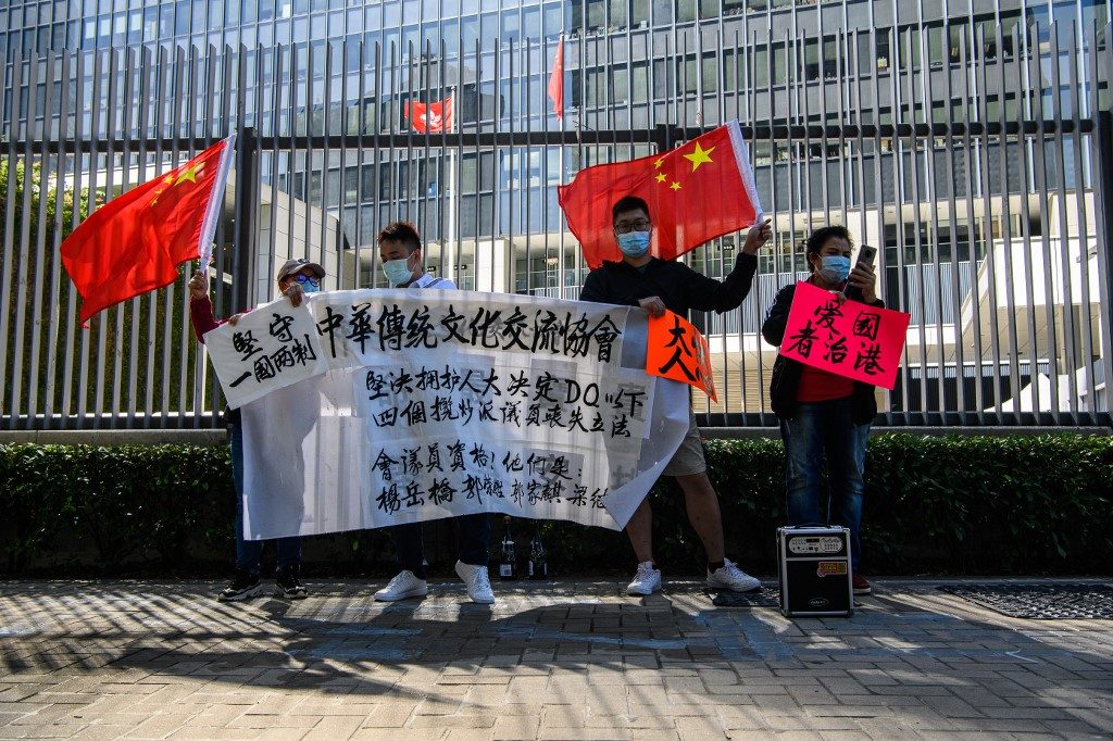 China says removal of pro-democracy Hong Kong lawmakers ‘right medicine’