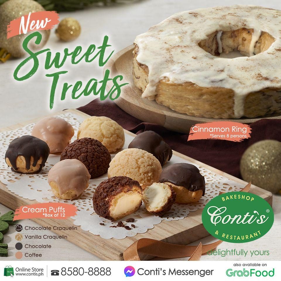 Conti’s introduces cream puffs to pastries menu