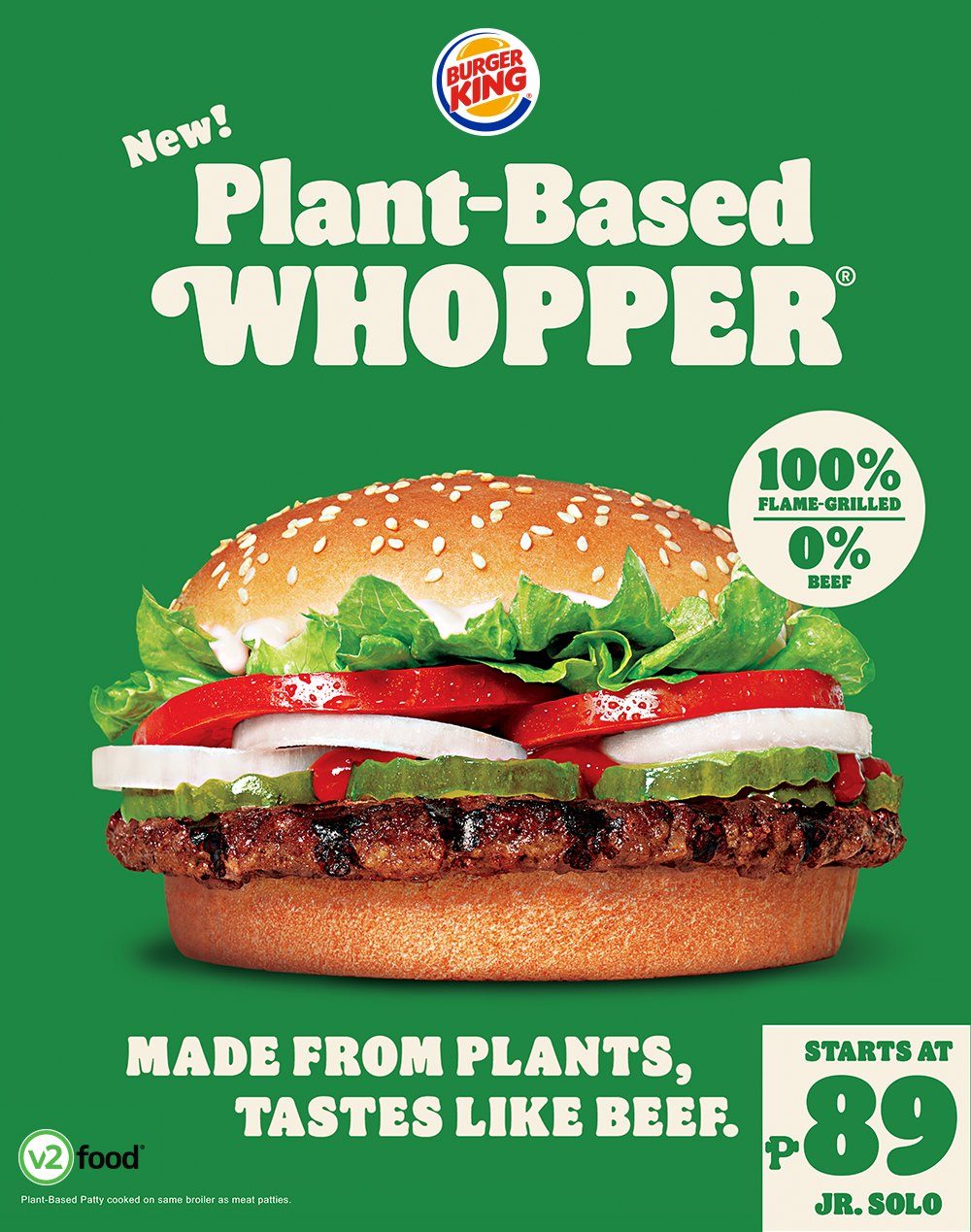 Burger King launches plant-based Whopper in PH