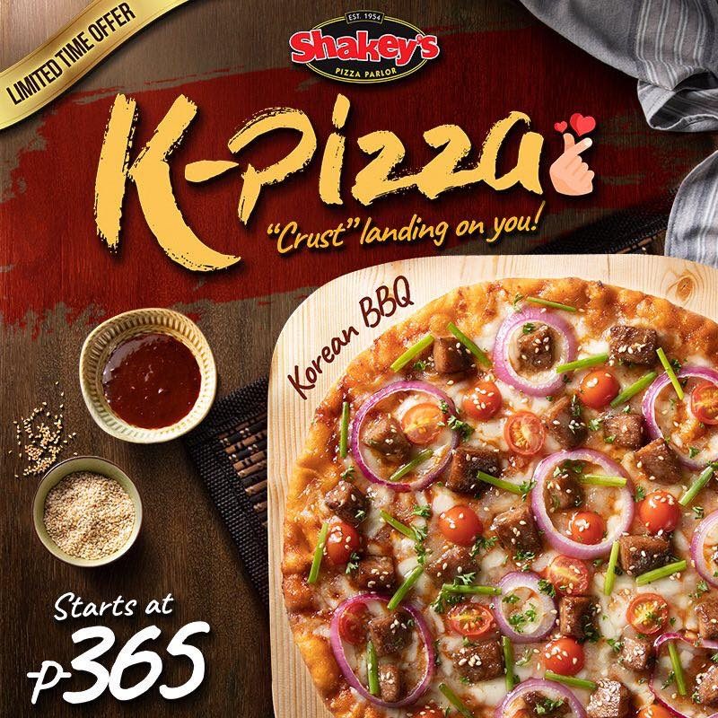 Shakey’s introduces new Korean BBQ pizza flavor