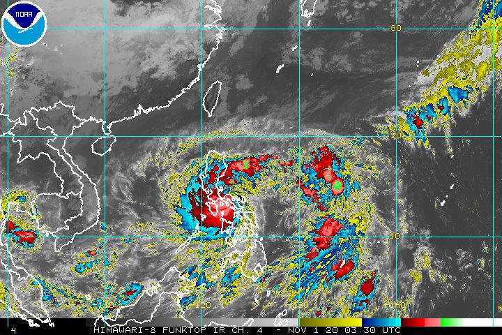 Rolly back to being a typhoon, but still dangerous