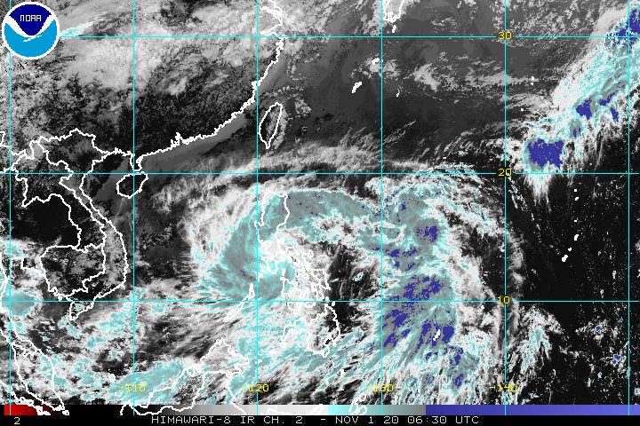 Typhoon Rolly makes 3rd landfall in Quezon