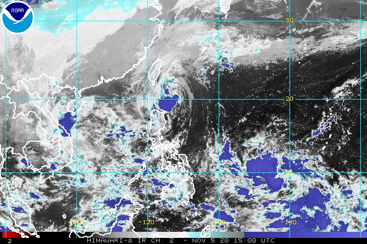Severe Tropical Storm Siony nears Batanes