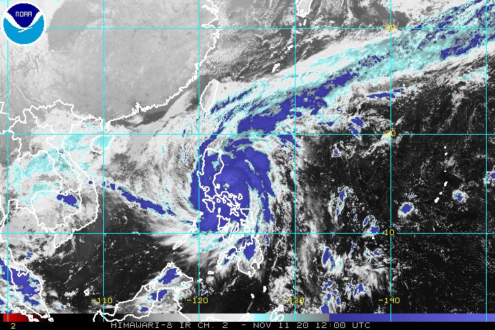 Typhoon Ulysses ‘endangers’ Quezon, Aurora