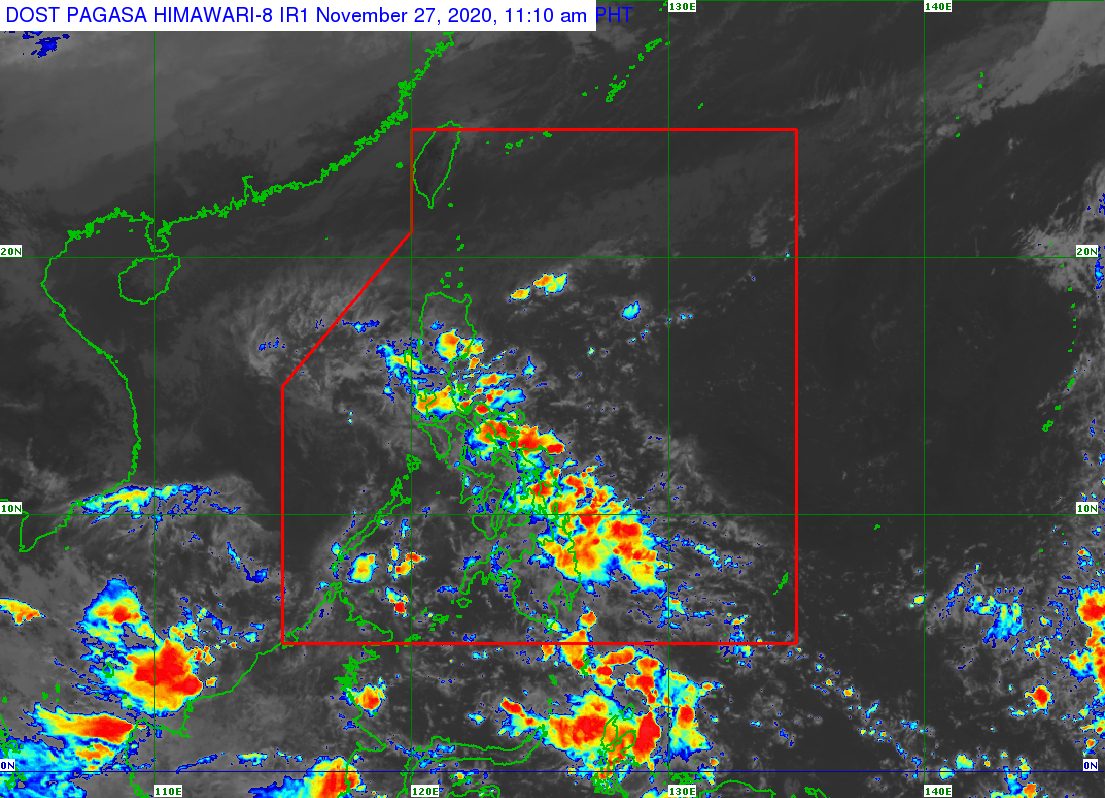 LPA gone but tail-end of frontal system, easterlies affecting parts of PH
