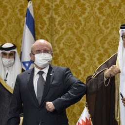 Bahrain FM in Israel on 1st official visit from Gulf kingdom