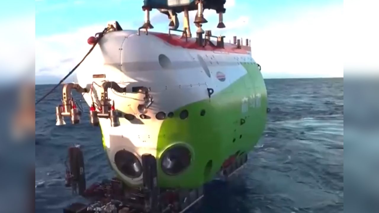 New Chinese submersible reaches Earth’s deepest ocean trench