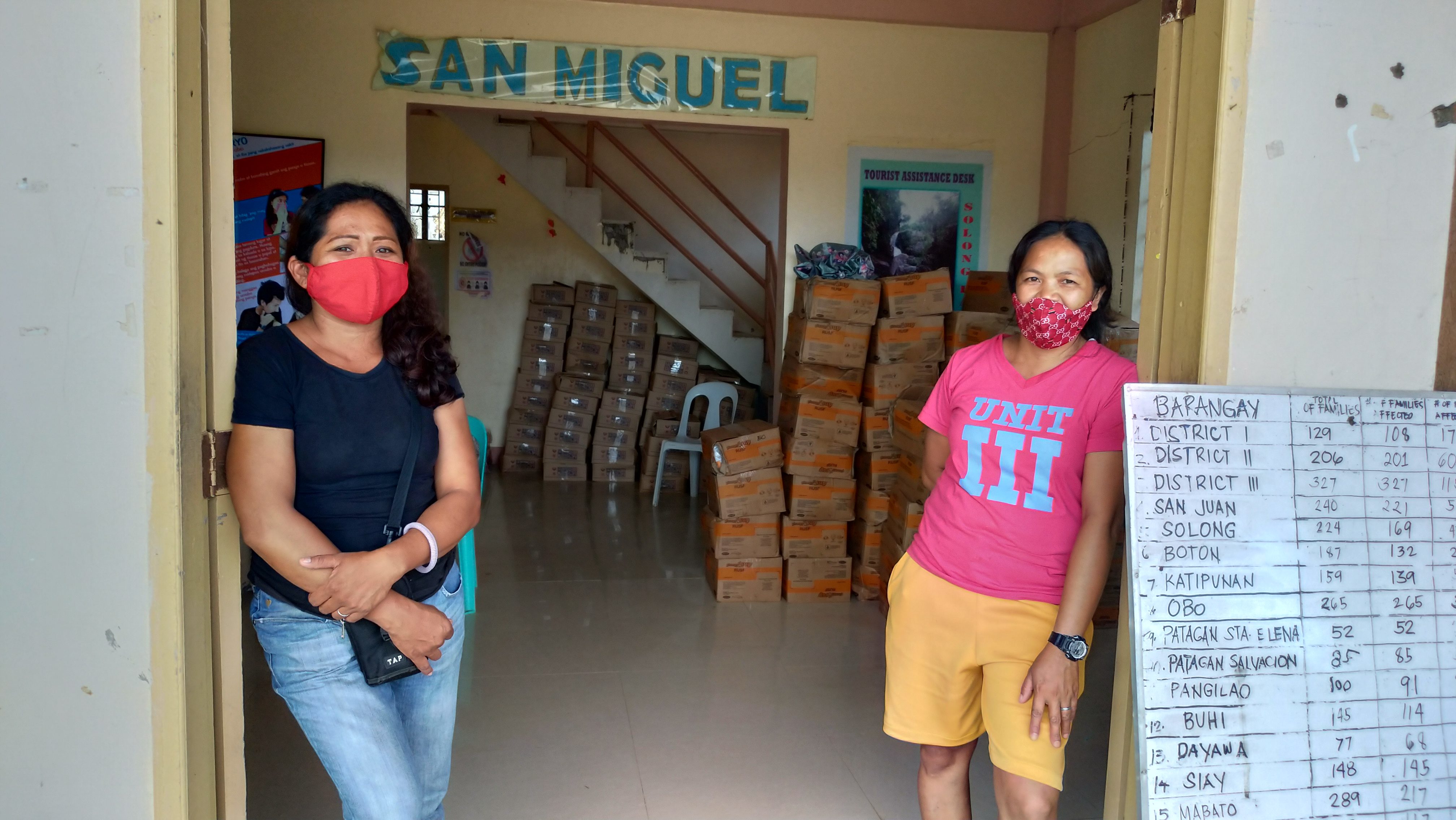 Meet the people who take care of typhoon evacuees in Bicol
