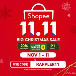 Christmas in our carts: Making the most of Shopee’s 11.11 Big Christmas Sale