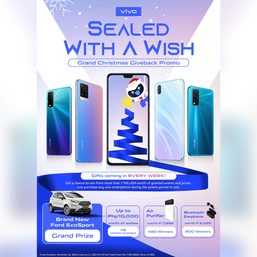 Join #vivoSealedWithAWish for a chance to win a Ford EcoSport, P10,000 worth of Christmas gifts