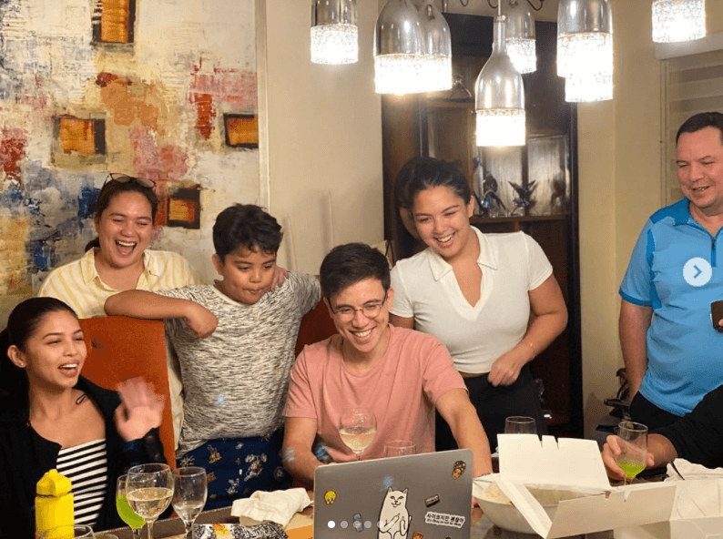 LOOK: Arjo Atayde celebrates birthday with family, Maine Mendoza