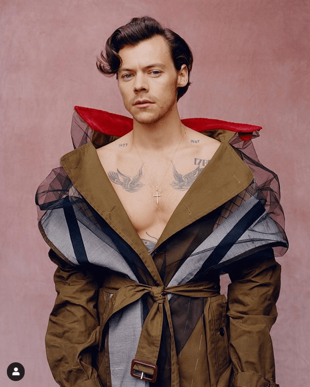 LOOK: Harry Styles makes history in first ‘Vogue’ cover