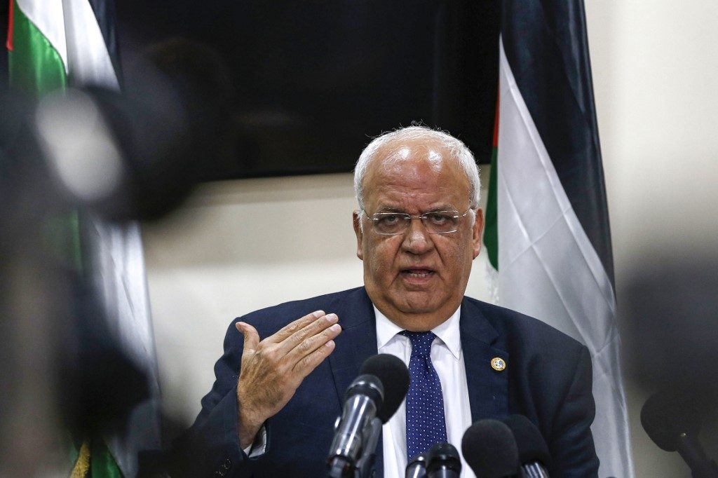 Top Palestinian official Erekat dies of COVID-19