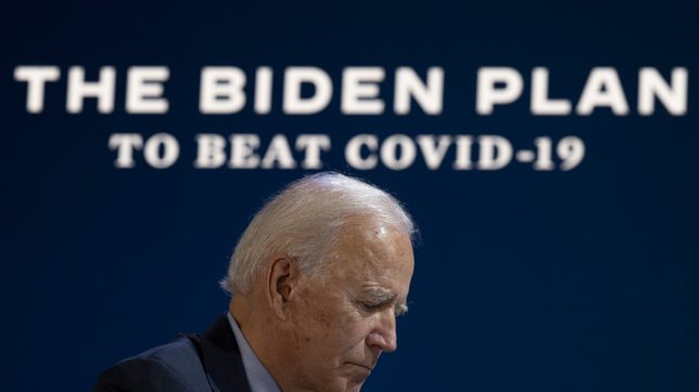 Biden announces coronavirus team as US cases soar