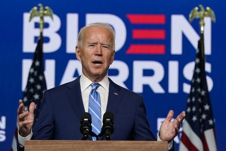 Biden vows to rejoin Paris climate deal on first day in office