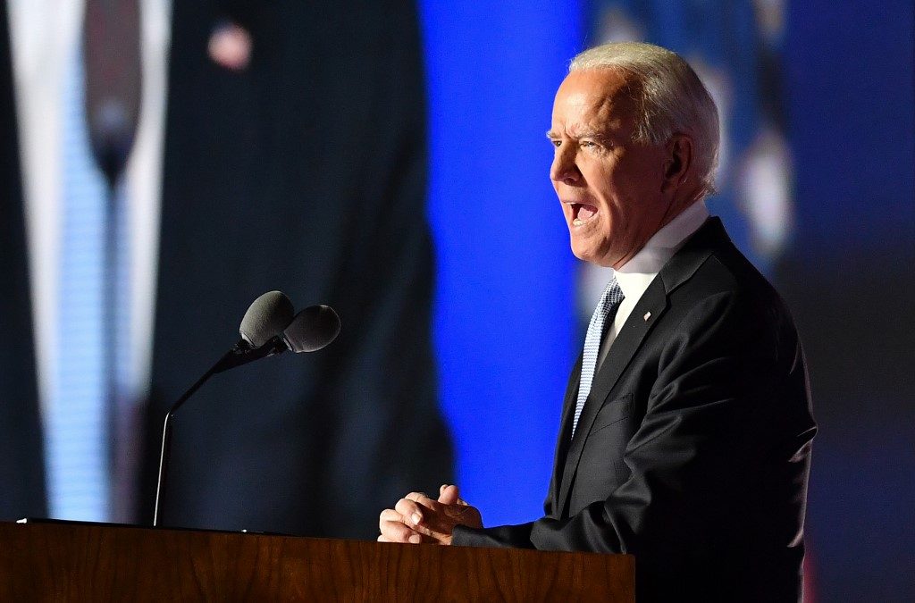 Biden vows to ‘make America respected around the world again’