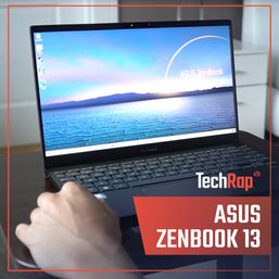 TechRap unRap: ASUS Zenbook 13