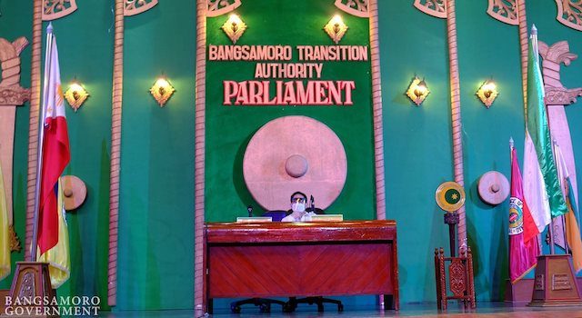 Bangsamoro Parliament seeks extension of transition period until 2025
