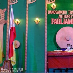 Bangsamoro Parliament seeks extension of transition period until 2025