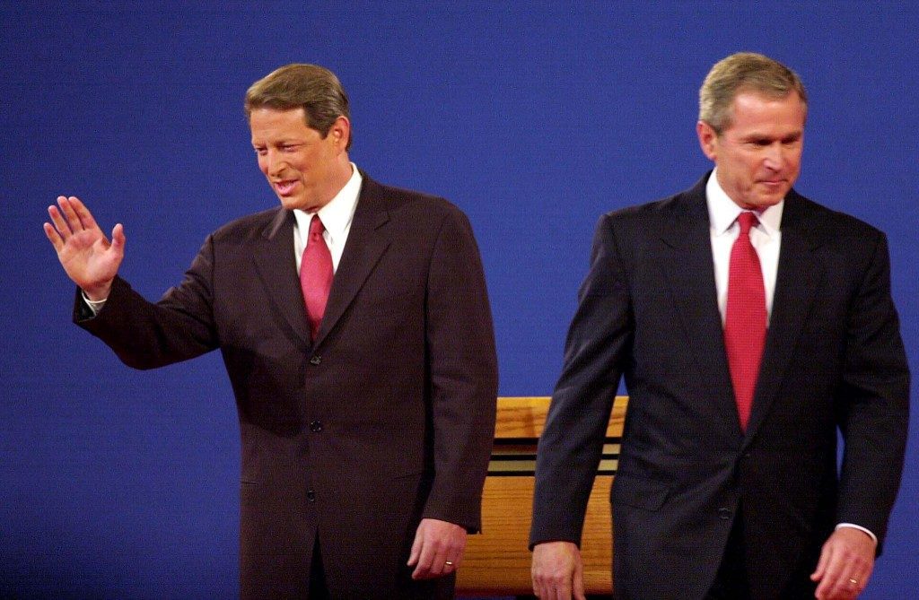 Bush vs Gore in 2000: Five weeks of high drama